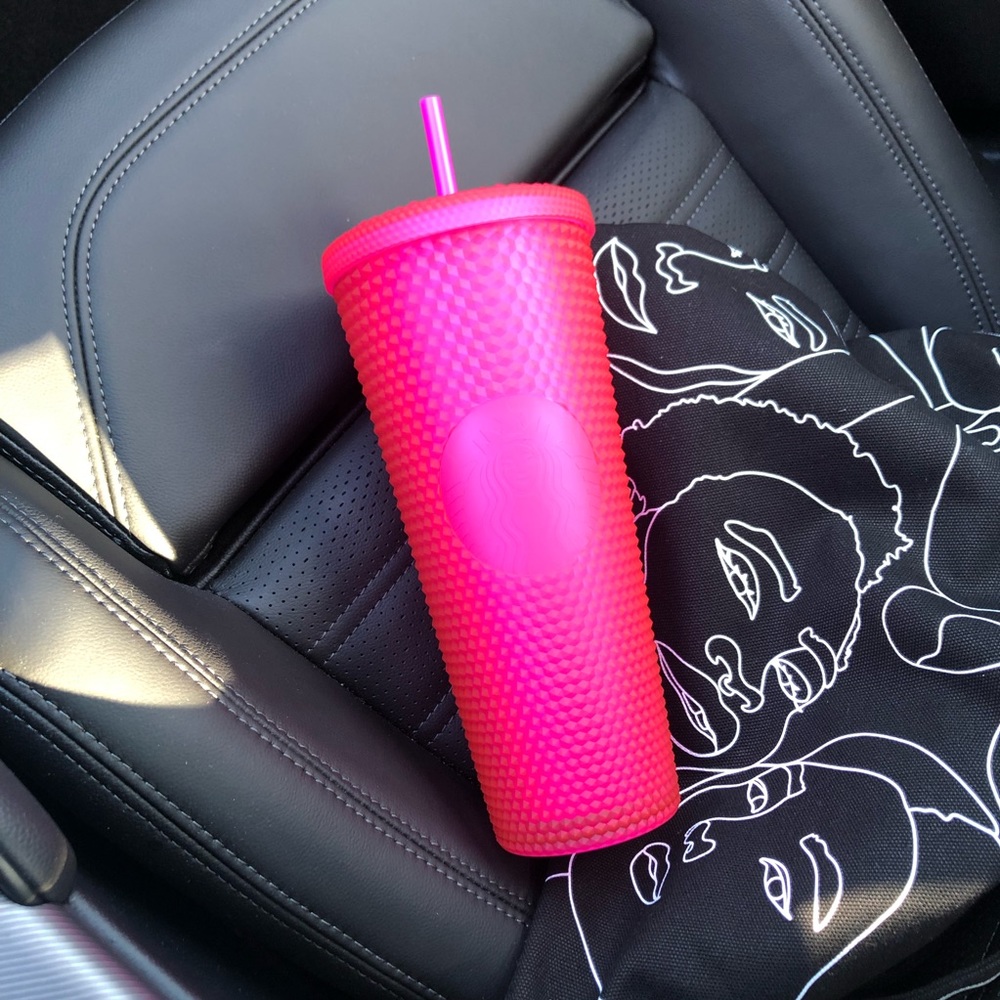 💖 Neon Pink Cold Cup 💖